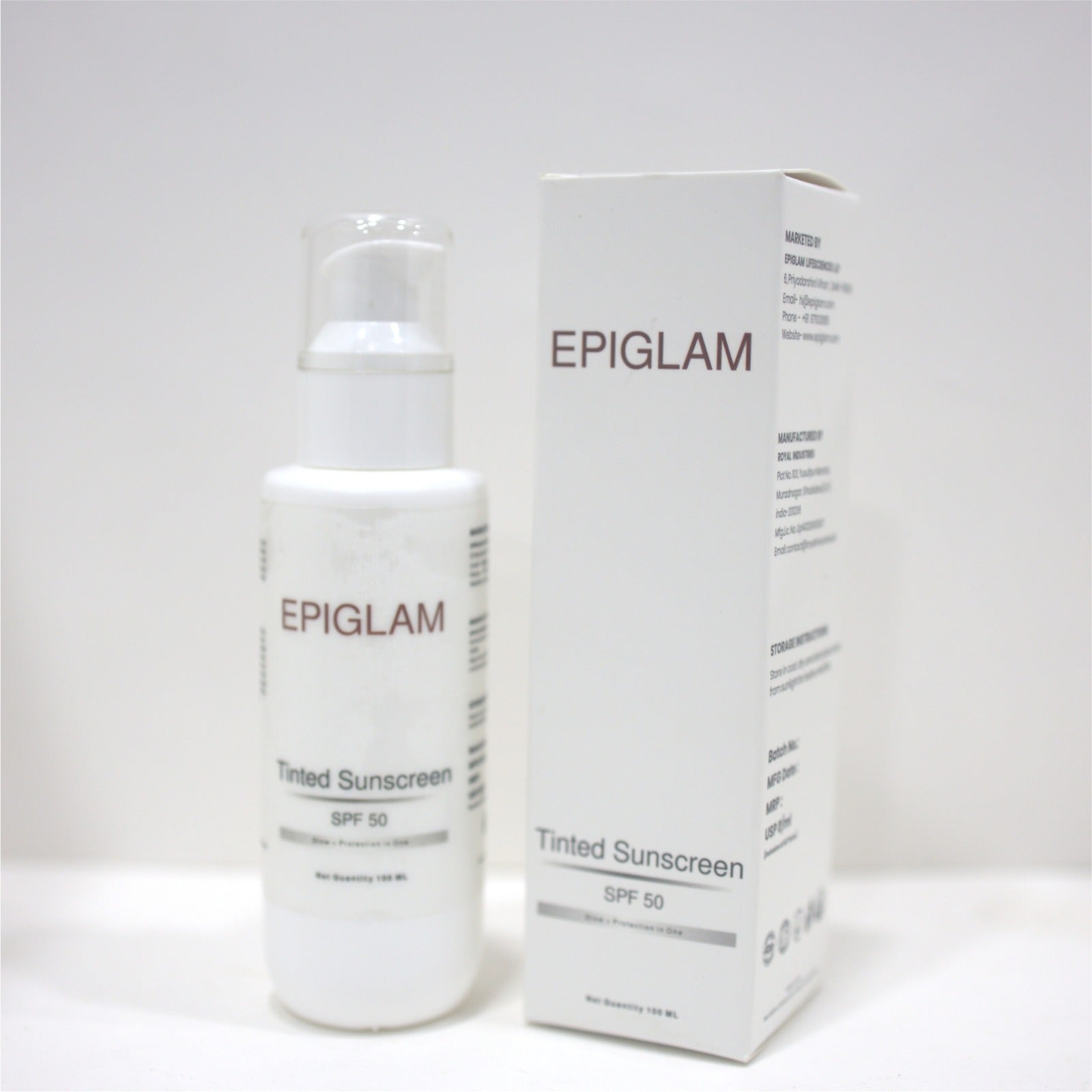 Tinted Sunscreen SPF 50 – 100ml
